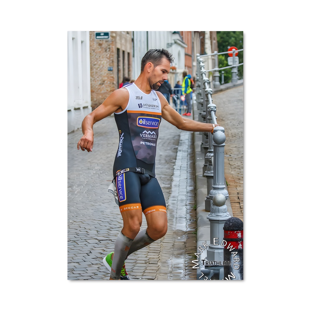 Poster Ultra Man Triathlon